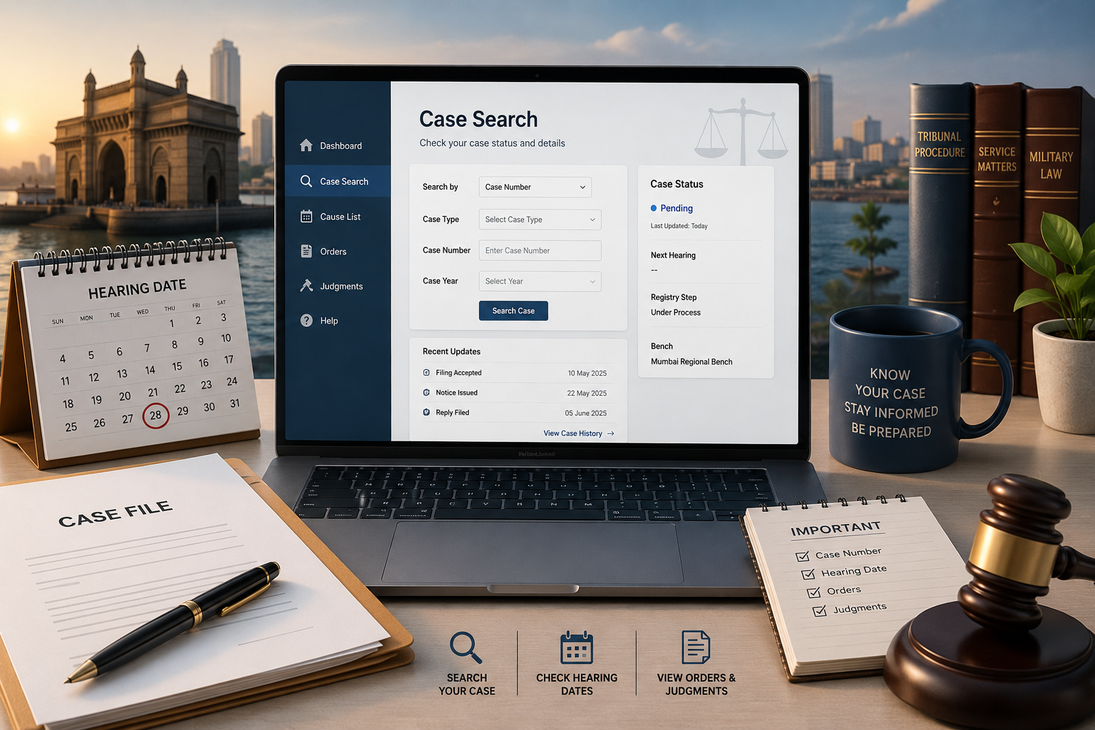 AFT Mumbai Case Status: How to Check Your Case Status Online