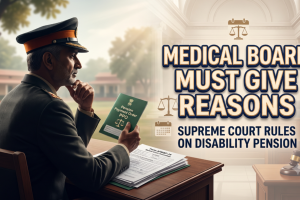 Medical Board Pension Rejection? How the 2025 SC Judgment Helps